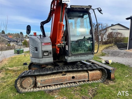 Hitachi ZX85US-3 Crawler Excavator with 3 buckets and grap ZX85US-3 Crawler Excavator with 3 buckets and grap 2012 2 Crawl...