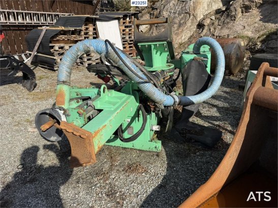Montabert CPA 250 drill tower with HC50 hammer, angle gauge, MONTABERT CPA 250 drill tower with HC50 hammer, angle gauge, ...