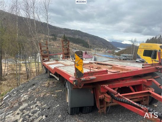 Nor-Slep 3 axle machine trailer Nor-Slep 3 axle machine trailer 1998 2 Lowloader trailers image 7