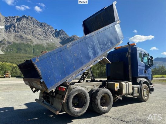 Scania R500 6x2 snow rigged tipper truck w/ plate and und R500 6x2 snow rigged tipper truck w/ plate and und 2006 2 Tipper...