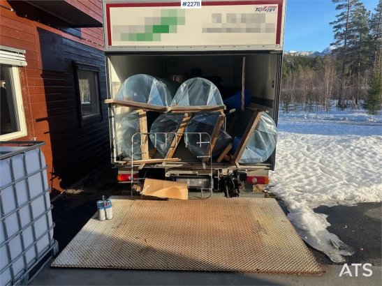 Mitsubishi Fuso Canter 15 pallet box truck. REP.OBJECT Fuso Canter 15 pallet box truck. REP.OBJECT 2015 2 image 127