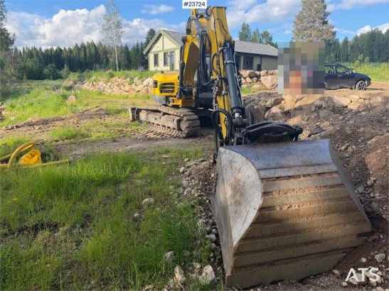 Wacker Neuson ET145 Excavator with Tiltrotator and Digging Bucke ET145 Excavator with Tiltrotator and Digging Bucke 2019 2...