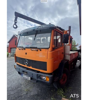 Mercedes-Benz 1117 4x4 Crane Truck – Palfinger PK7000 1117 4x4 Crane Truck – Palfinger PK7000 1988 2 Crane trucks image 22