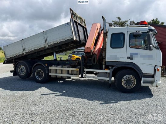Volvo FM 6x2 crane truck with tipper and a 20t/m Palfing FM 6x2 crane truck with tipper and a 20t/m Palfing 2006 2 Crane t...