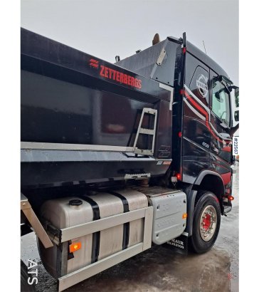 Volvo Fh16 650 6x4 Tipper Truck w/ Sørling Triple Traile 590 2018 2 Tipper trucks image 7