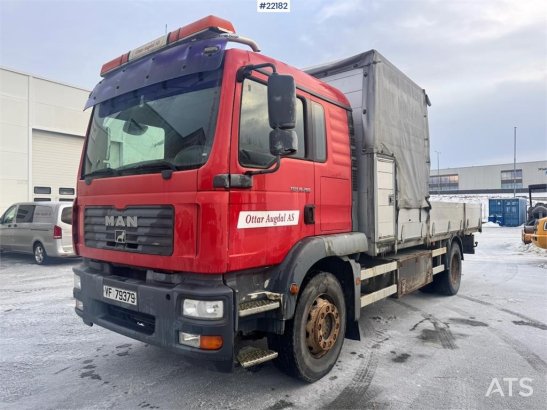 MAN TGM 18.280 flatbed truck. 87,000 km! WATCH VIDEO TGM 18.280 flatbed truck. 87,000 km! WATCH VIDEO 2006 2 image 7