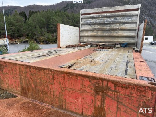 Vang SHSL 4 axle machine trailer w/ hydraulic driving b VANG SHSL 4 axle machine trailer w/ hydraulic driving b 1998 2 Low...