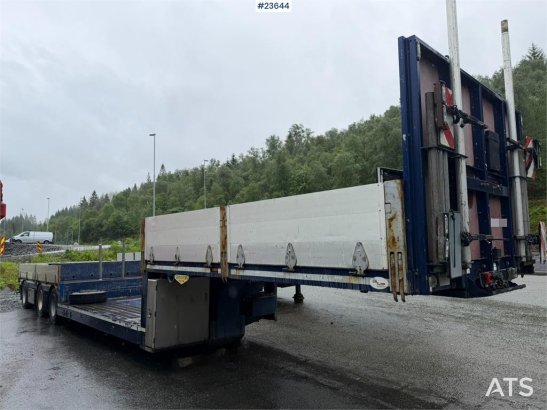 Broshuis 3 akslet well semi-trailer with a 6 m extension Broshuis 3 akslet well semi-trailer with a 6 m extension 2015 2 i...