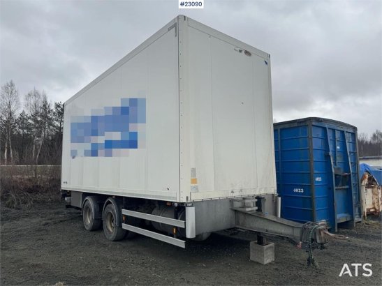 Schmitz Cargobull 2-axle box trailer with Carrier refrigeration unit Schmitz Cargobull 2-axle box trailer with Carrier ref...
