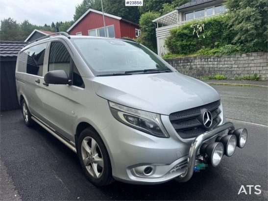 Mercedes-Benz Vito 119 4x4 Van – Two Sets of Tires Mercedes-Benz Vito 119 4x4 Van – Two Sets of Tires 2015 2 Small Vans im...