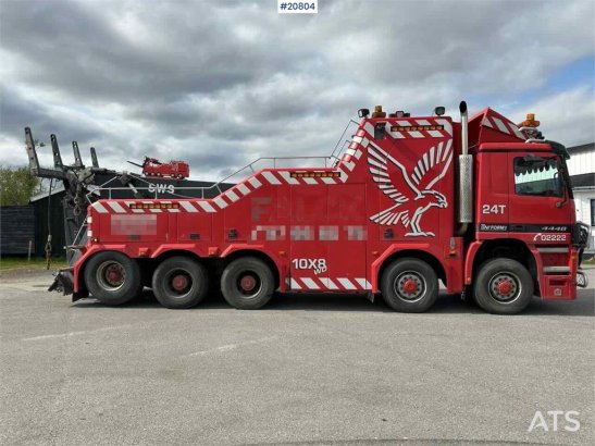 Mercedes-Benz Actros 4448 8x8 heavy hauler w/ SWS body and low m Mercedes-Benz Actros 4448 8x8 heavy hauler w/ SWS body an...