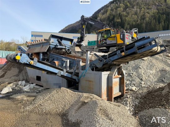 Maskin Mekano LV302 T3 Screening plant with grid, remote control Maskin Mekano LV302 T3 Screening plant with grid, remote ...