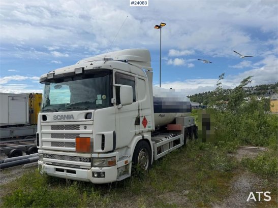 Scania R124 6x2 tanker truck. Can be purchased as a chass R124 6x2 tanker truck. Can be purchased as a chass 1997 2 image 7