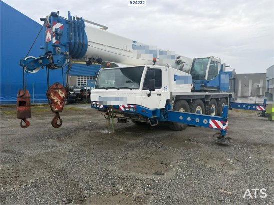 Tadano Faun FA 031 8x6 mobile crane 65 ton with jib and 12 ton Faun FA 031 8x6 mobile crane 65 ton with jib and 12 ton 200...