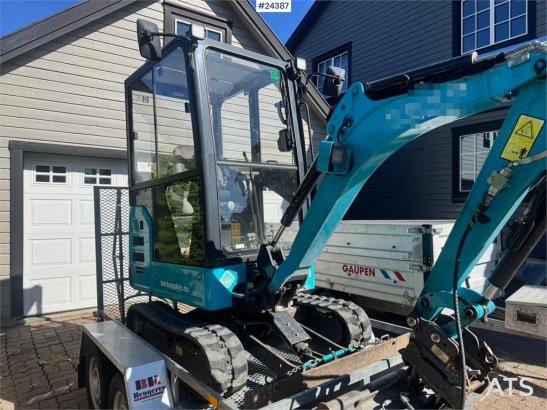 Airman AX19-7 Mini Excavator with 2 Buckets and 2021 BK M AX19-7 Mini Excavator with 2 Buckets and 2021 BK M 2020 2 image 22