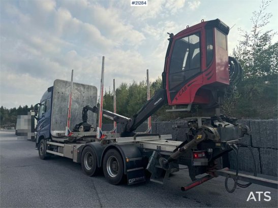 Volvo Fh750 6x4 Log Truck w/ 2019 Epsilon M12L Crane 590 2018 2 image 22