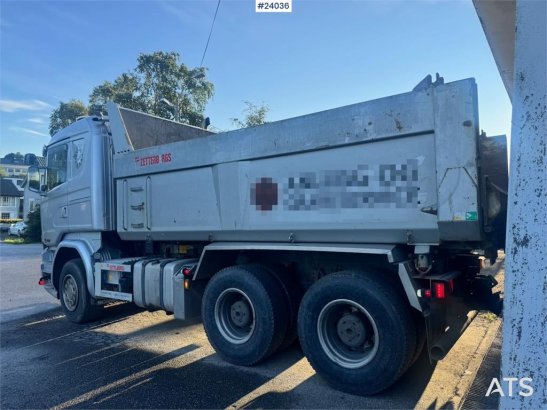 Scania R580 Tipper Truck with Snow Plow Equipment – Euro R580 Tipper Truck with Snow Plow Equipment – Euro 2014 2 Tipper t...