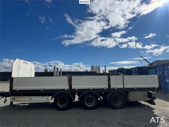 Nova 3 Flatbed Trailer – Approved Until 09.2027 NOVA 3 Flatbed Trailer – Approved Until 09.2027 2015 2 Flatbed open traile...