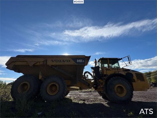Volvo A40 Articulated Dumper – Black Plate A40 Articulated Dumper – Black Plate 2010 2 Dump Truck image 7