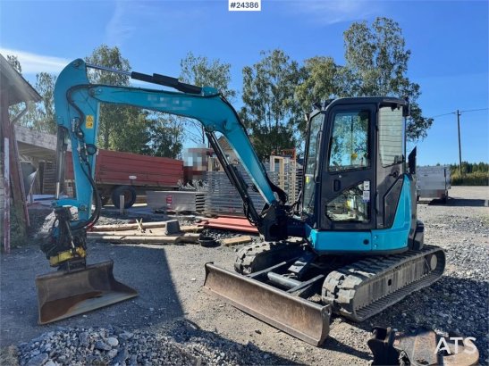 Airman AX55U-6A Mini Excavator with Rototilt, 3 Buckets, AX55U-6A Mini Excavator with Rototilt, 3 Buckets, 2017 2 image 52