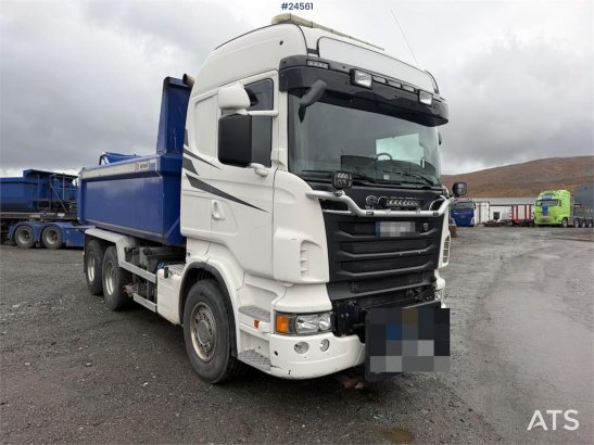 Scania R560 6x2 tipper equipped for snowplowing, with und R560 6x2 tipper equipped for snowplowing, with und 2013 2 Tipper...