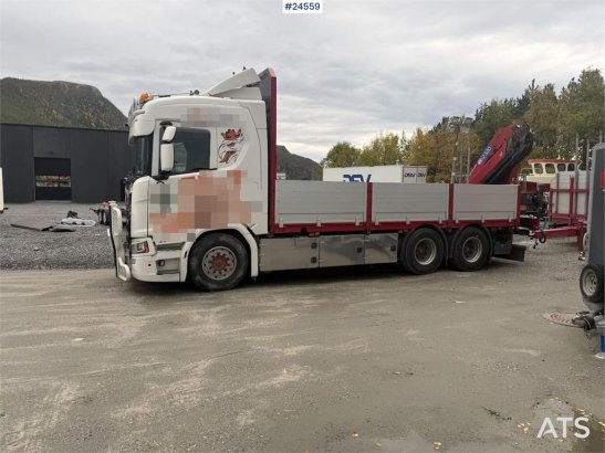 Scania R650 6x4 Crane truck – 23 tm HMF crane R650 6x4 Crane truck – 23 tm HMF crane 2018 2 Crane trucks image 7