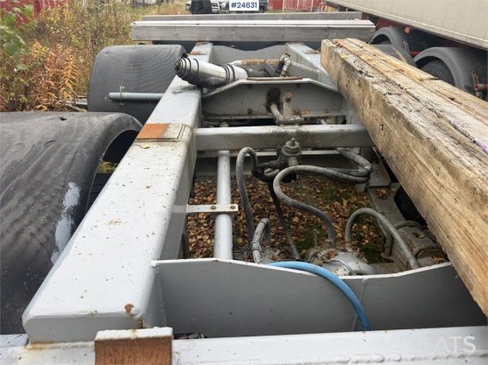 Briab SLB2TT-20-50 2-axle bogie tipping trailer with bod Briab SLB2TT-20-50 2-axle bogie tipping trailer with bod 1984 2 D...