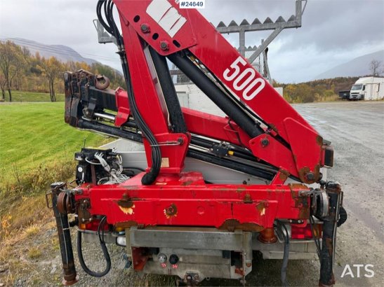 Iveco 100E21 flatbed truck with rear-mounted crane. Repa 100E21 flatbed truck with rear-mounted crane. Repa 2005 2 image 7