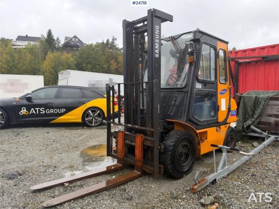 Samsung SF250 Forklift – Only 1,980 Hours! Samsung SF250 Forklift – Only 1,980 Hours! 1996 2 Forklift image 7