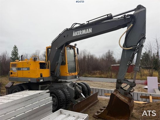 Åkerman EW130 wheel digger w/ a bucket. WATCH VIDEO EW130 wheel digger w/ a bucket. WATCH VIDEO 1996 2 Wheeled Excavators ...