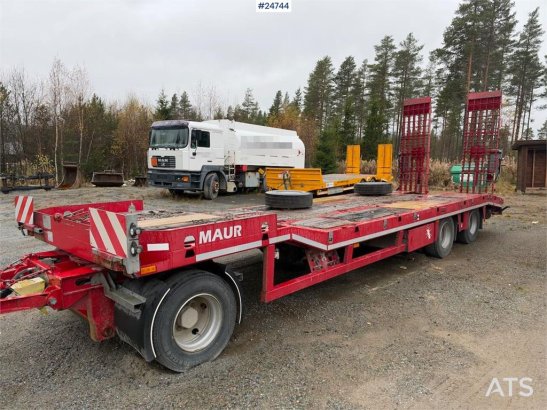 Maur Machinery trailer - Delivered with a new EU inspec Maur Machinery trailer - Delivered with a new EU inspec 2017 2 Low...