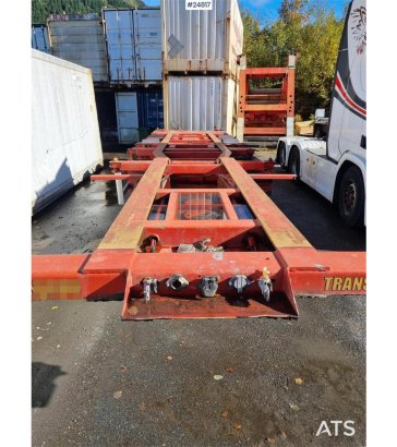 HFR 3 akslet Container Chassis with Thermo King Unit HFR 3 akslet Container Chassis with Thermo King Unit 1999 2 image 7