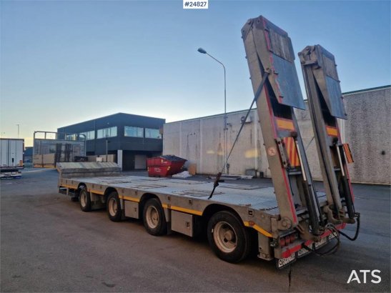 Ozmen Damper 4-Axle Low Loader with Hydraulic Load Ozmen Damper 4-Axle Low Loader with Hydraulic Load 2022 2 Lowloader tra...