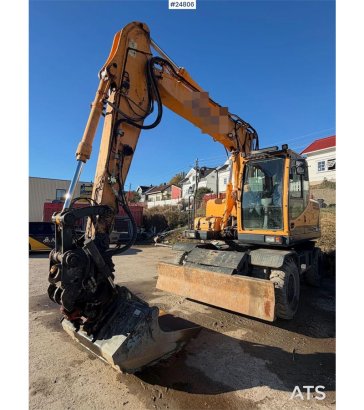 Hyundai Robex 140W-9A Wheeled excavator – tiltrotator and Robex 140W-9A Wheeled excavator – tiltrotator and 2015 2 Wheeled...