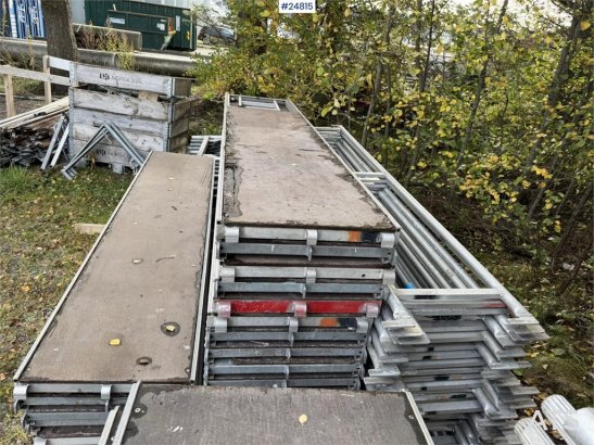 Plettac Assco Scaffolding with 88 frames, bracing, Plettac Assco Scaffolding with 88 frames, bracing, 2 image 22