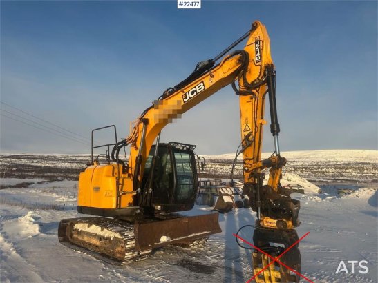 JCB JZ140LC JZ140LC 2016 2 Crawler Excavators image 8