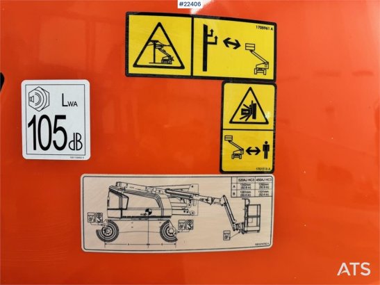 JLG 520AJ HC3 boom lift – 4x4 – only 251 hours! 520AJ HC3 boom lift – 4x4 – only 251 hours! 2022 2 image 23