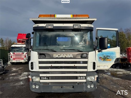 Scania P114 Lift truck w/ Compressor and 8 meter Lift. P114 Lift truck w/ Compressor and 8 meter Lift. 1997 2 image 8