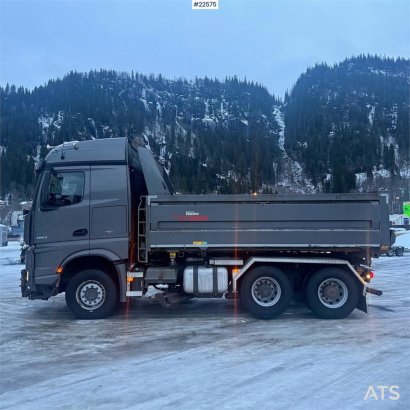 Mercedes-Benz Arocs 6x4 brøyterigget kombibil, laxolås, sidetipp Arocs 6x4 brøyterigget kombibil, laxolås, sidetipp 2015 2...