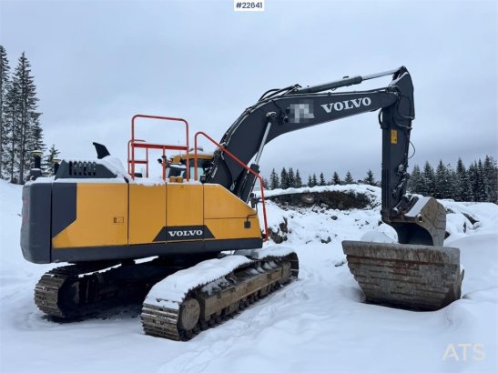 Volvo EC220EL Beltegraver – Rototilt – 2 skuffer – US er EC220EL Beltegraver – Rototilt – 2 skuffer – US er 2016 2 Crawler...