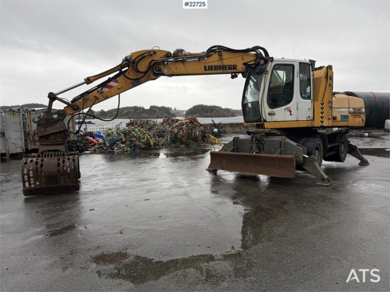 Liebherr A316 Litronic with sorting claw 6665 2009 2 Wheeled Excavators image 6