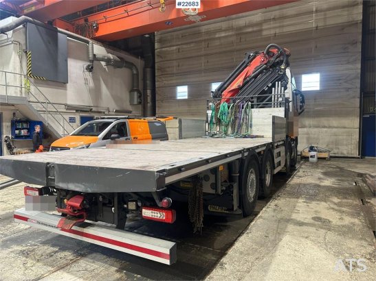Volvo FH 500 8x2 crane truck w/ 78t/m crane and jib. WAT 3292 2018 2 Crane trucks image 23
