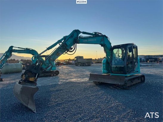 Kobelco SK75SR-3E Tracked Excavator – Rototilt – Grading B SK75SR-3E Tracked Excavator – Rototilt – Grading B 2016 2 Crawl...