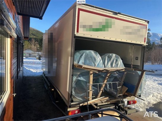 Mitsubishi Fuso Canter 15 pallet box truck. REP.OBJECT Fuso Canter 15 pallet box truck. REP.OBJECT 2015 2 image 53