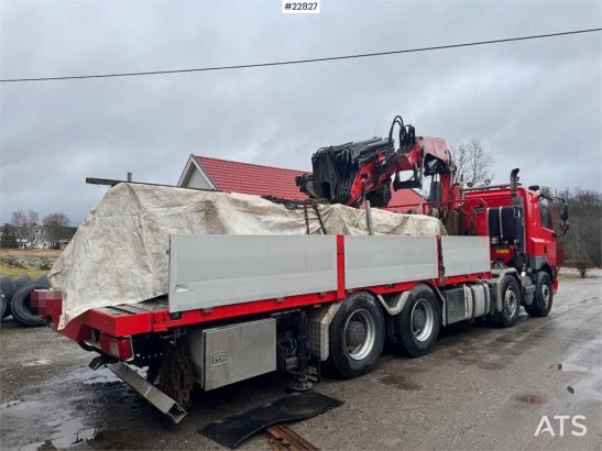 DAF CF85 8x4 crane truck with 66 t/m Fassi crane crane CF85 8x4 crane truck with 66 t/m Fassi crane crane 2013 2 Crane tru...