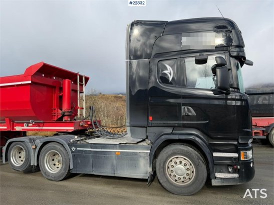 Scania R580 6x2 tractor unit with tipping hydraulics, com R580 6x2 tractor unit with tipping hydraulics, com 2014 2 Tracto...