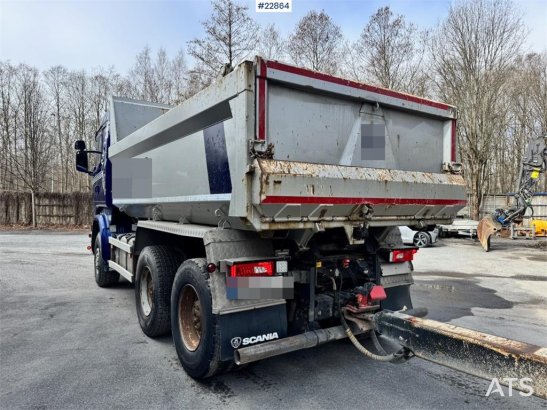 Scania R730 6x4 tipper truck with 2010 Maur triple traile R730 6x4 tipper truck with 2010 Maur triple traile 2017 2 Tipper...