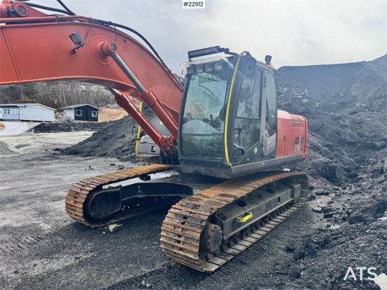 Hitachi ZX210LC-3 crawler excavator with digging bucket, g ZX210LC-3 crawler excavator with digging bucket, g 2008 2 Crawl...