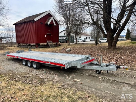 Temared Tellus trailer with tipper – 3 axles temared Tellus trailer with tipper – 3 axles 2020 2 Flatbed open trailers ima...
