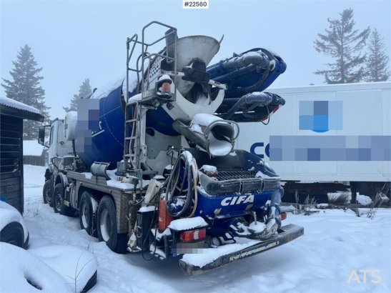 Mercedes-Benz Arocs 3251 Concrete Pump Truck – CIFA Magnum MK 28 Arocs 3251 Concrete Pump Truck – CIFA Magnum MK 28 2016 2...